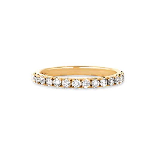 stone and strand Classic Diamond Half Eternity Band