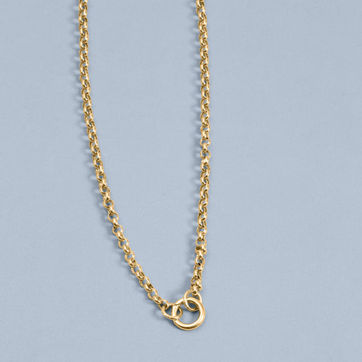 Stone And Strand Classic Rolo Charm Connector Necklace