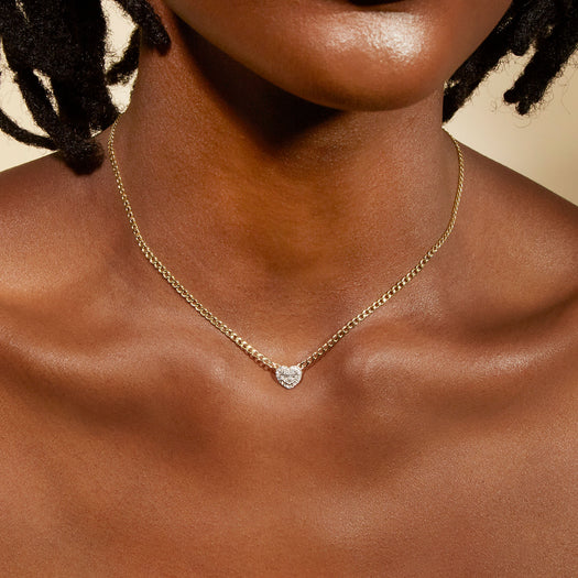 Stone And Strand Deluxe Heart Of The Matter Necklace