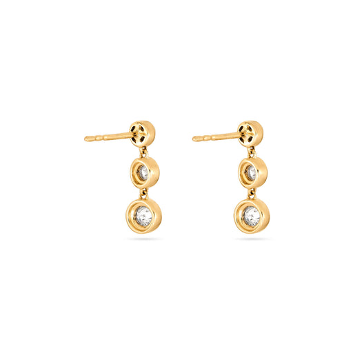 Stone And Strand Diamonds By The Dozen Gradient Drop Earrings
