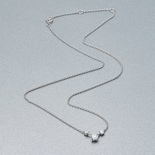 Stone And Strand Fairy Lights LAB-Created Trio Diamond Necklace