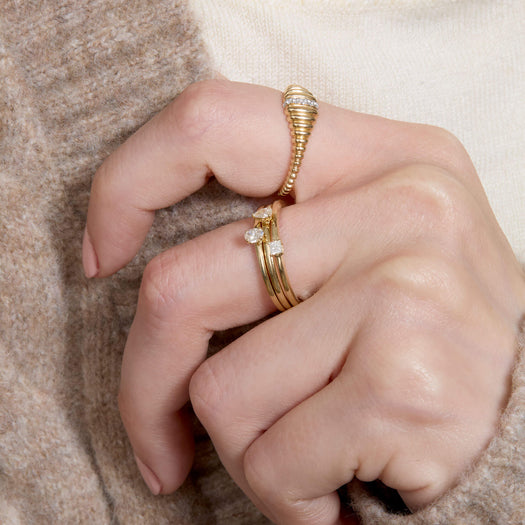 Stone And Strand Fancy Shapes Princess Cut Single Ring