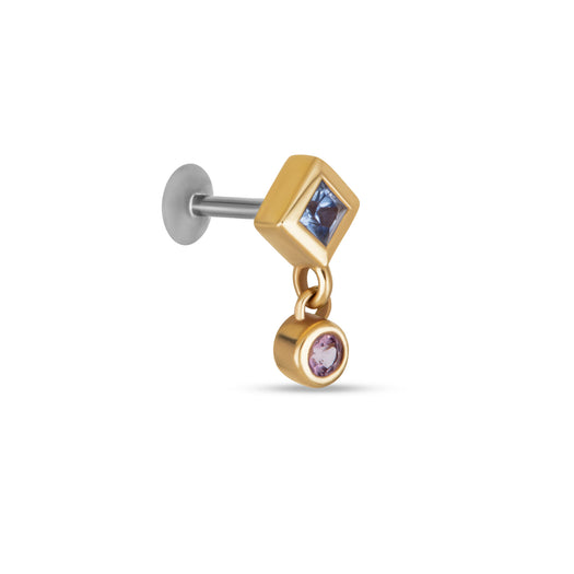 Stone And Strand Geranium Princess Push Pin Flat Back