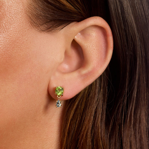 Stone And Strand Just The Two Of Us Seagrass Drop Earrings