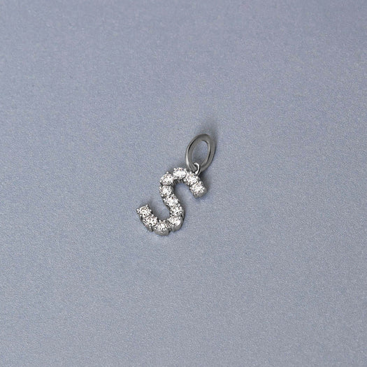 Stone And Strand LAB-Created Bold Sparkle Initial Charm