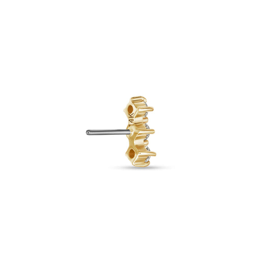 Stone And Strand LAB-Created Bright Lights Diamond Push Pin Flat Back