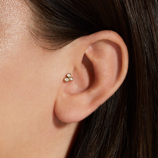 Stone And Strand LAB-Created Bubble Up Push Pin Flat Back