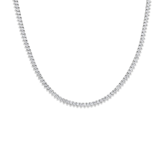 Stone And Strand LAB-Created Dainty Diamond Tennis Choker