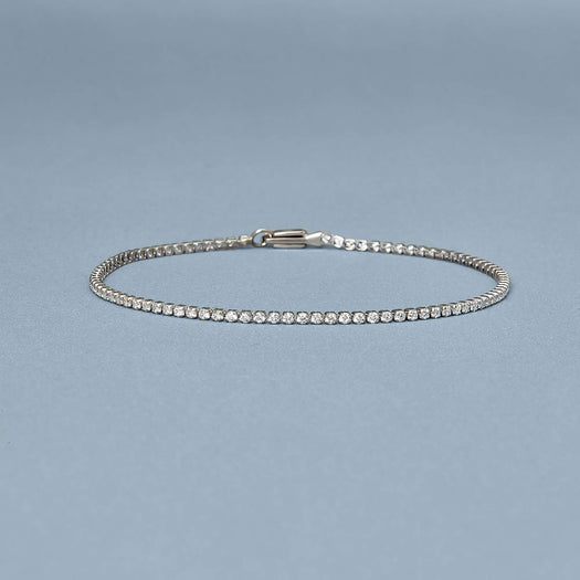 Stone And Strand LAB-Created Dainty Essential Tennis Bracelet