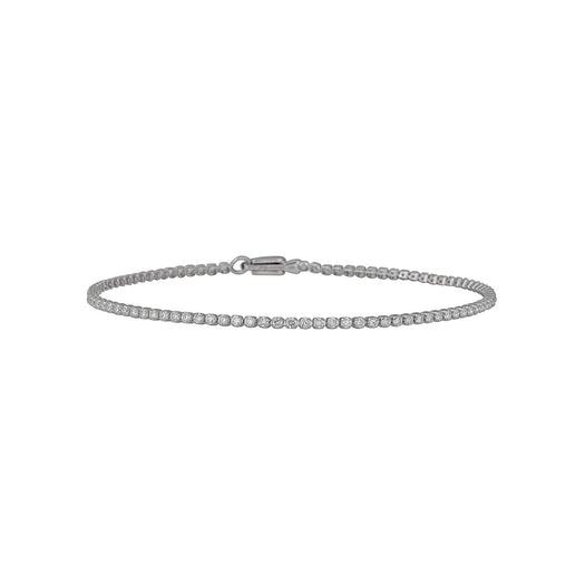 stone and strand LAB-Created Dainty Essential Tennis Bracelet