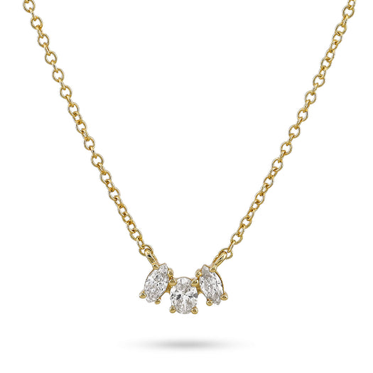 stone and strand LAB-Created Diamond Acrostic Mom Necklace