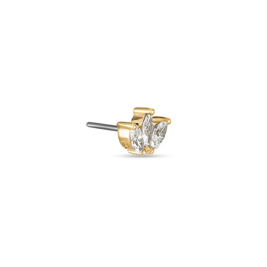 Stone And Strand LAB-Created Diamond Array Push Pin Flat Back