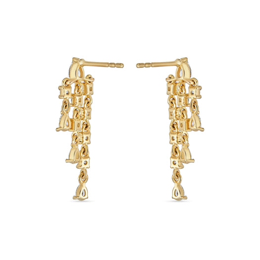 Stone And Strand LAB-Created Diamond Boulevard Earrings