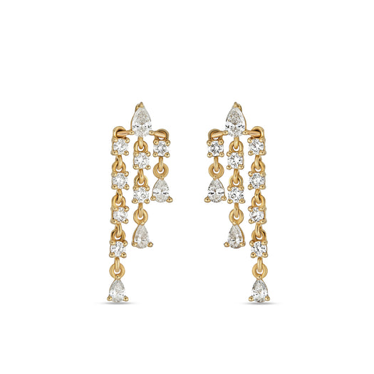 stone and strand LAB-Created Diamond Boulevard Earrings