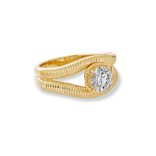 Stone And Strand LAB-Created Diamond Bowie Ring 6mm