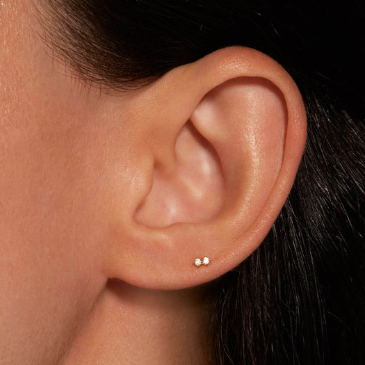 Stone And Strand LAB-Created Diamond Buddy Push Pin Flat Back