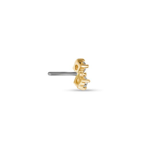Stone And Strand LAB-Created Diamond Buddy Push Pin Flat Back