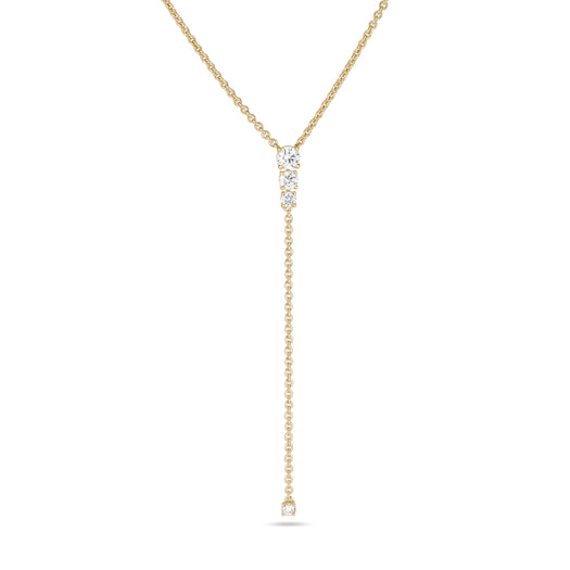 stone and strand LAB-Created Diamond Essential Lariat Necklace