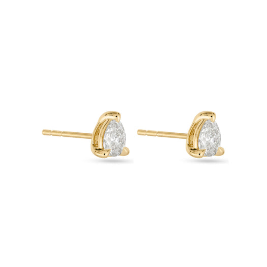 Stone And Strand LAB-Created Diamond Essential Pear Stud Earrings