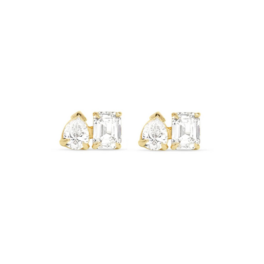 stone and strand LAB-Created Diamond Festival Studs