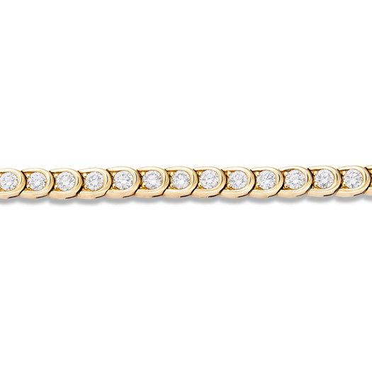 Stone And Strand LAB-Created Diamond La Scala Tennis Bracelet