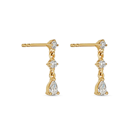 Stone And Strand LAB-Created Diamond Screenplay Earrings