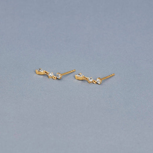Stone And Strand LAB-Created Diamond Screenplay Earrings