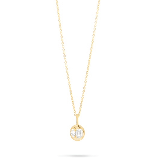Stone And Strand LAB-Created Diamond Soiree Medallion Necklace