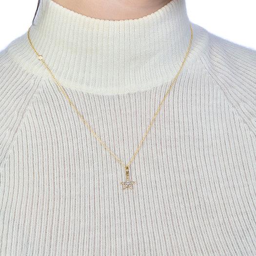 Stone And Strand LAB-Created Diamond Starfish Necklace