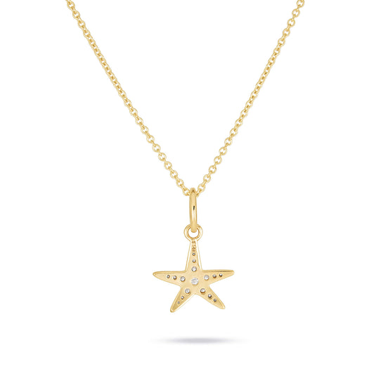Stone And Strand LAB-Created Diamond Starfish Necklace