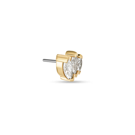 Stone And Strand LAB-Created Diamond Sway Push Pin Flat Back