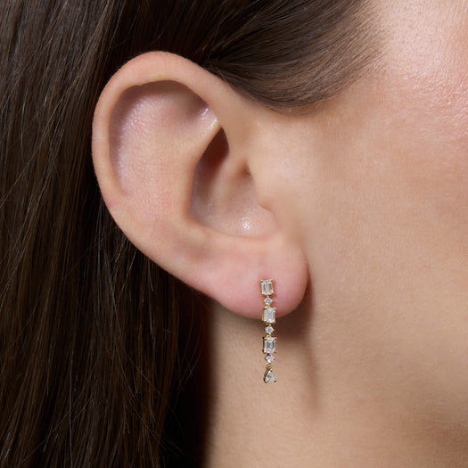Stone And Strand LAB-Created Dolby Theater Earrings