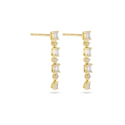 Stone And Strand LAB-Created Dolby Theater Earrings