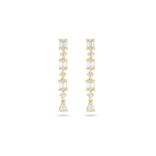 stone and strand LAB-Created Dolby Theater Earrings