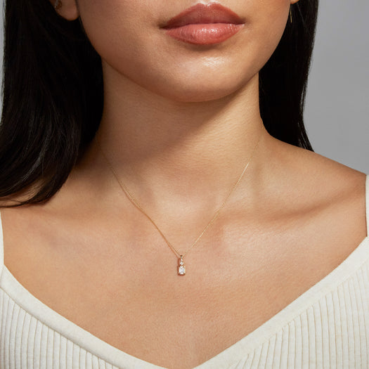 Stone And Strand LAB-Created Emerald Diamond Bonbon Charm