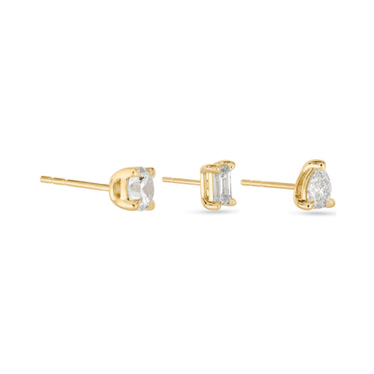Stone And Strand LAB-Created Fancy Piercing Stud Set