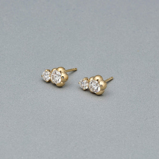 Stone And Strand LAB-Created Hendrix Diamond Earrings