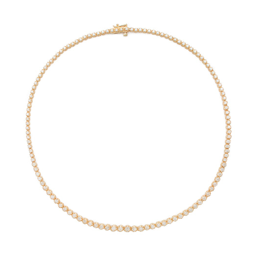 Stone And Strand LAB-Created Noble Diamond Tennis Necklace