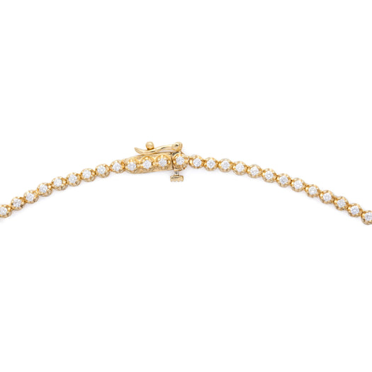 Stone And Strand LAB-Created Noble Diamond Tennis Necklace