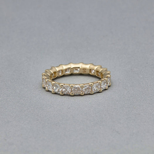 Stone And Strand LAB-Created Princess Eternity Band