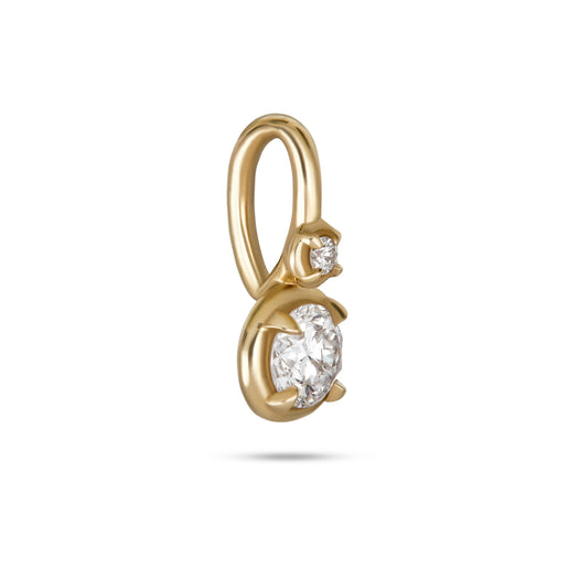 Stone And Strand LAB-Created Round Diamond Bonbon Charm