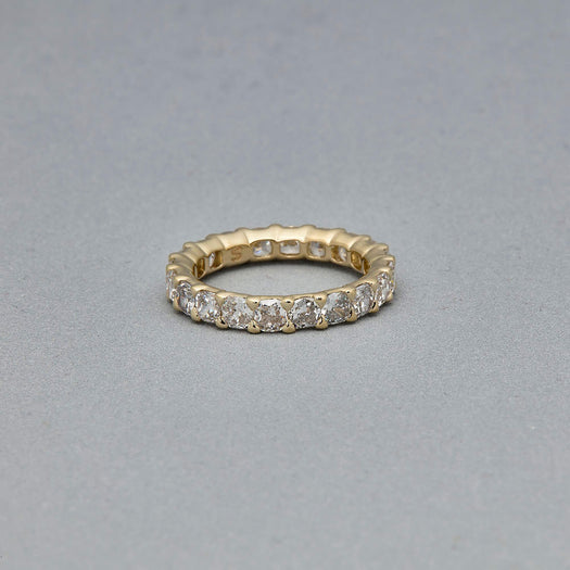 Stone And Strand LAB-Created Round Diamond Eternity Band