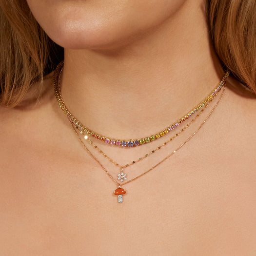 Stone And Strand Large My Little Shroomy Diamond Charm