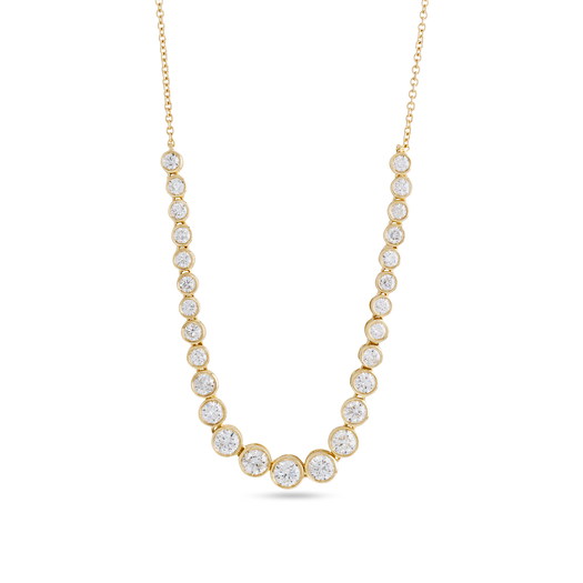 stone and strand Let It Slide Diamond Tennis Necklace