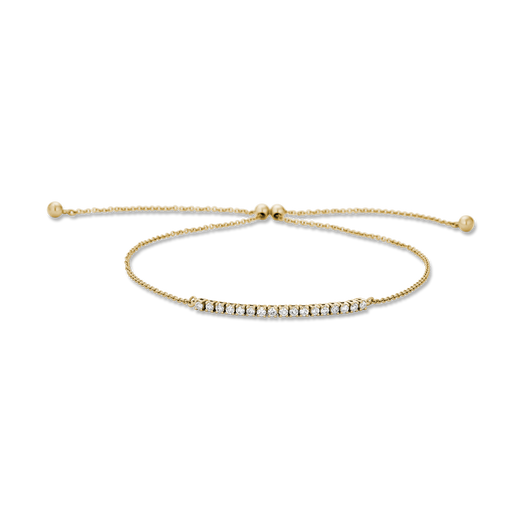 stone and strand Mini Let It Slide Tennis Prong Bracelet