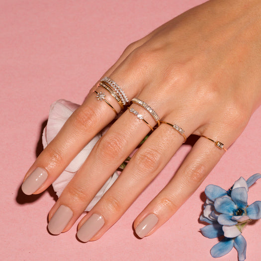 Stone And Strand On The Upside Baguette Diamond Band