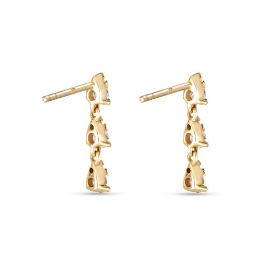 Stone And Strand Perfect Pear Diamond Drop Earrings