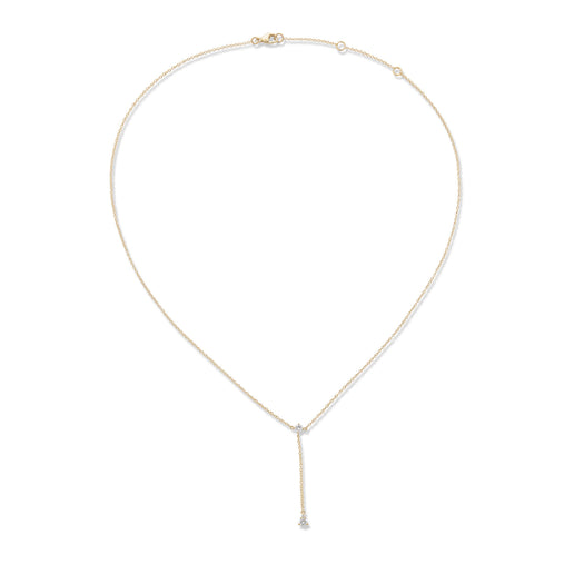 Stone And Strand Perfect Pear Diamond Lariat Necklace