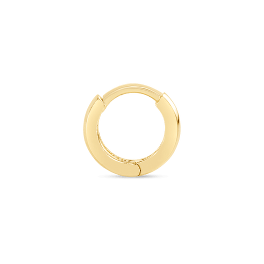 Stone And Strand Second Hole Teeny Gold Huggie Clicker Earring
