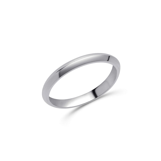 Stone And Strand Silver Knife Edge Stacking Ring Set